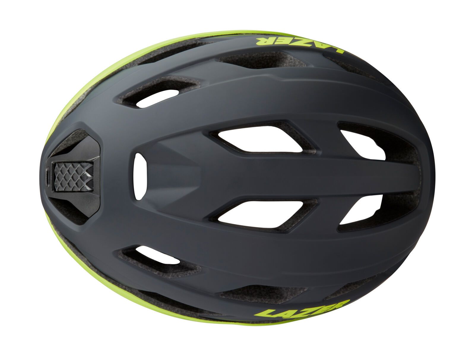 Lazer Strada KinetiCore, matte dark grey flash yellow - Bild 5