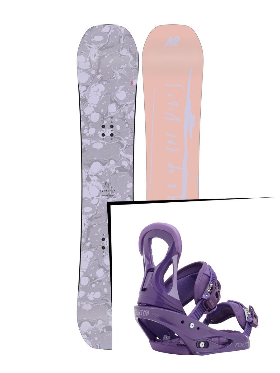 Set: K2 Lime Lite 2016 + Burton Stiletto (1464040S) - Bild 1