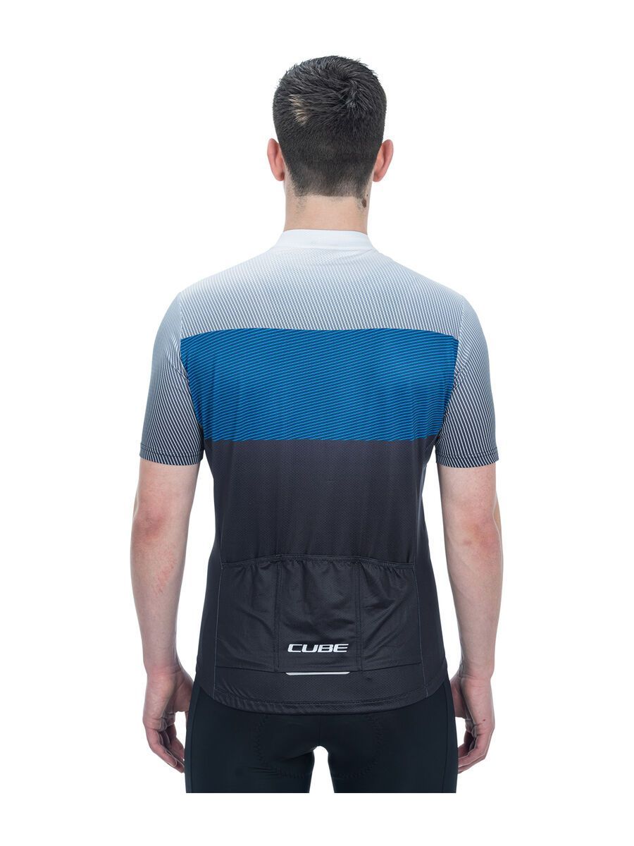 Cube Vertex Trikot CMPT kurzarm, black´n´blue´grey - Bild 3