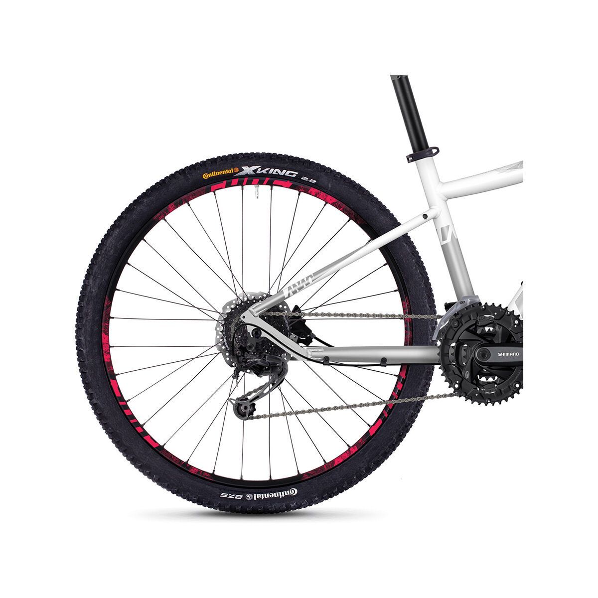 Ghost Lanao 4.7 AL, star white/silver gray/neon pink - Bild 4