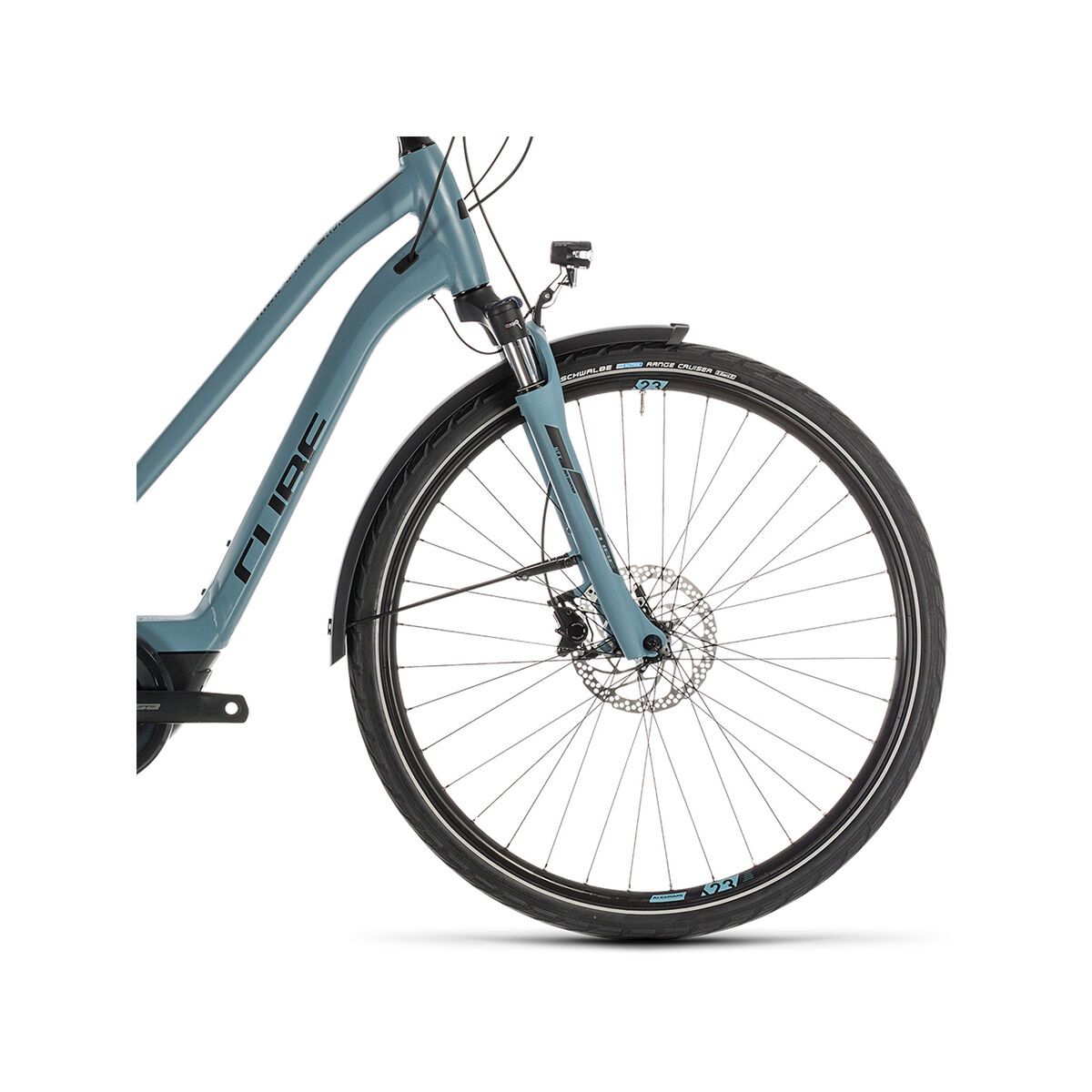 Cube Town Sport Hybrid Pro 400 Trapeze, blue´n´black - Bild 2