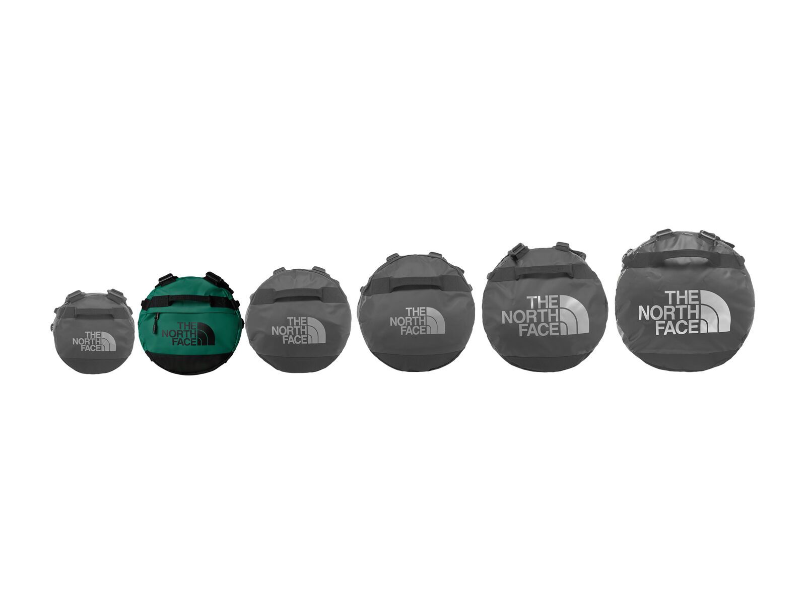 The North Face Base Camp Duffel - S, evergreen/tnf black - Bild 5