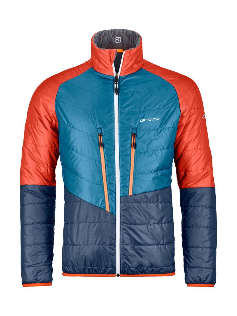 Ortovox Swisswool Light Piz Boval Jacket M, grey blend - Bild 1