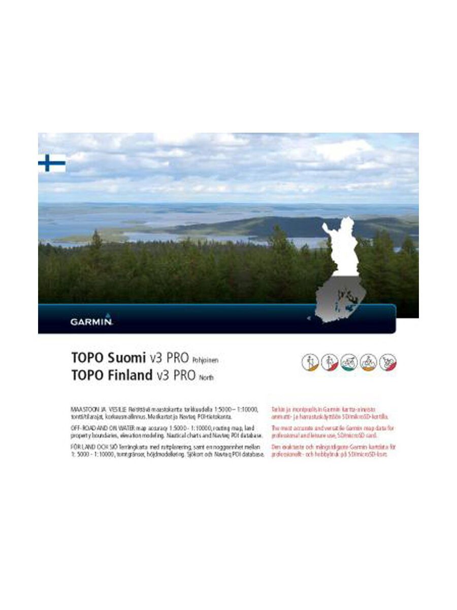 Garmin Topo Finnland v3 PRO Nord (microSD/SD) - Bild 1