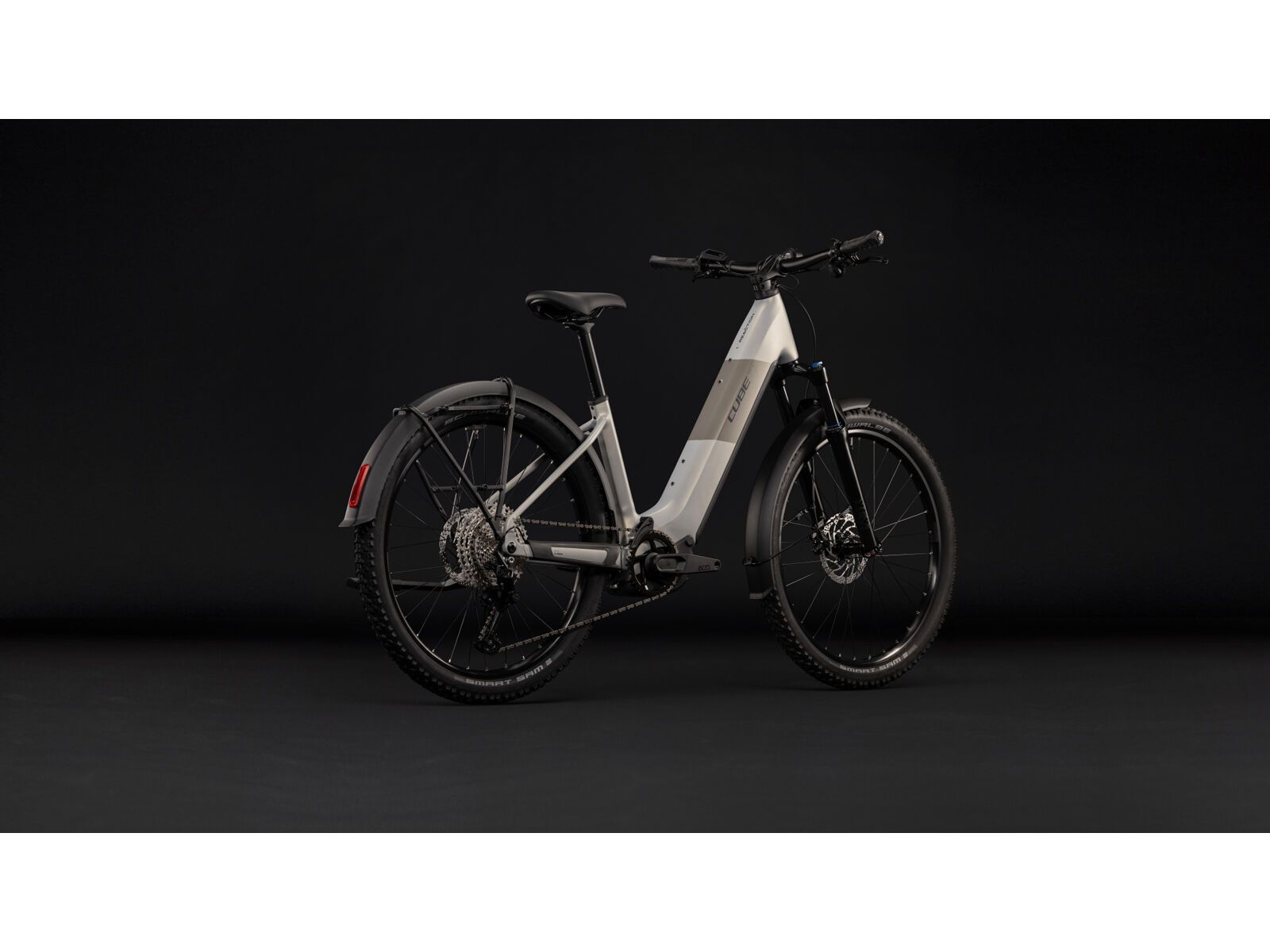 Cube Reaction Hybrid One 720 FE Easy Entry 27.5, pearlsilver´n´chrome - Bild 8