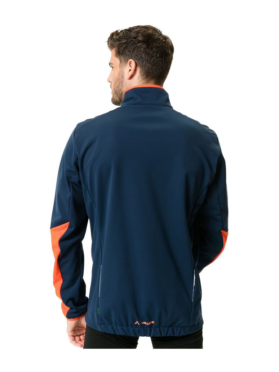 Vaude Men's Matera Softshell Jacket, dark sea/red - Bild 4