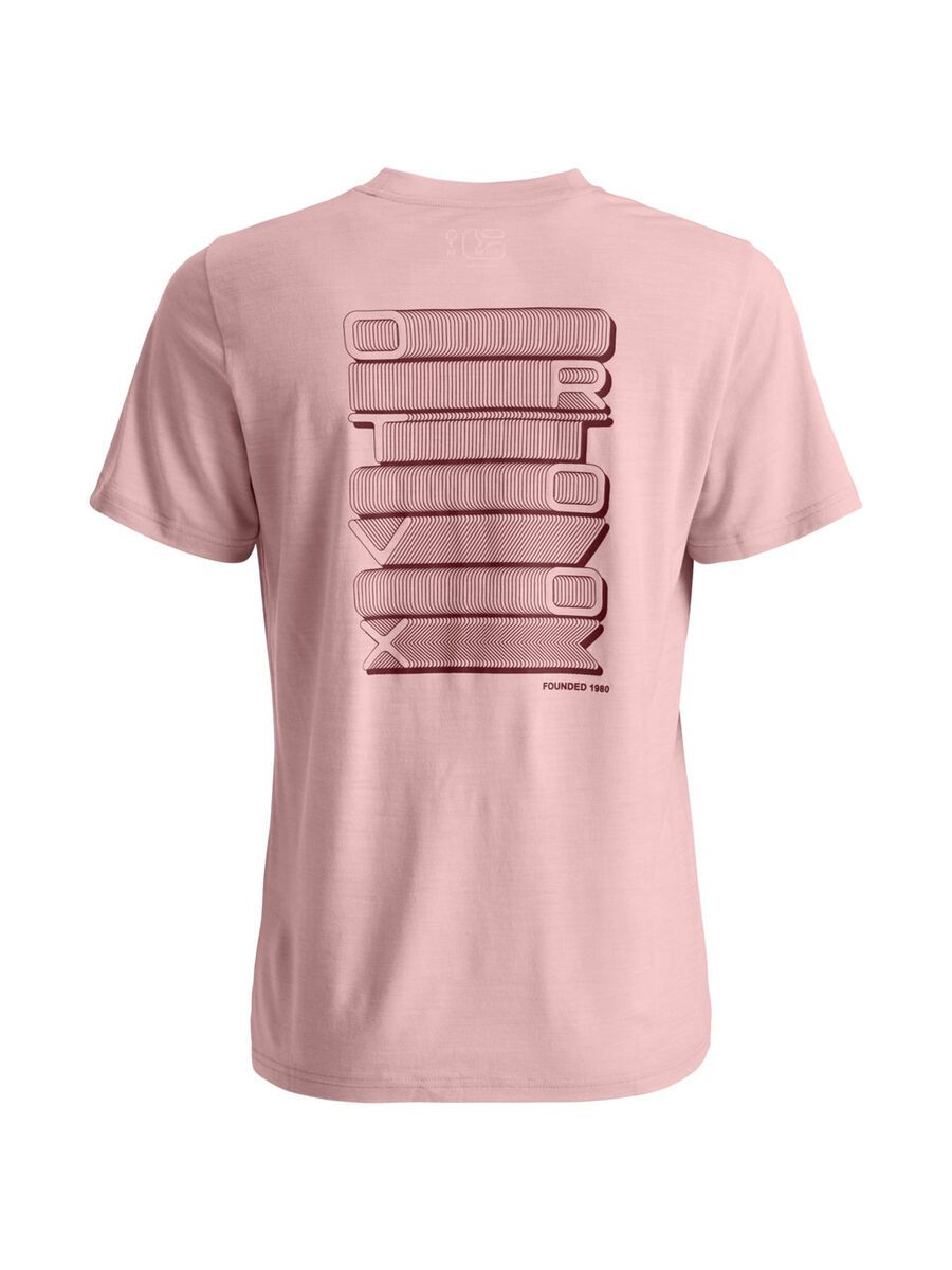 Ortovox 150 Merino Cool Logo Staple TS W, dawn rose - Bild 2