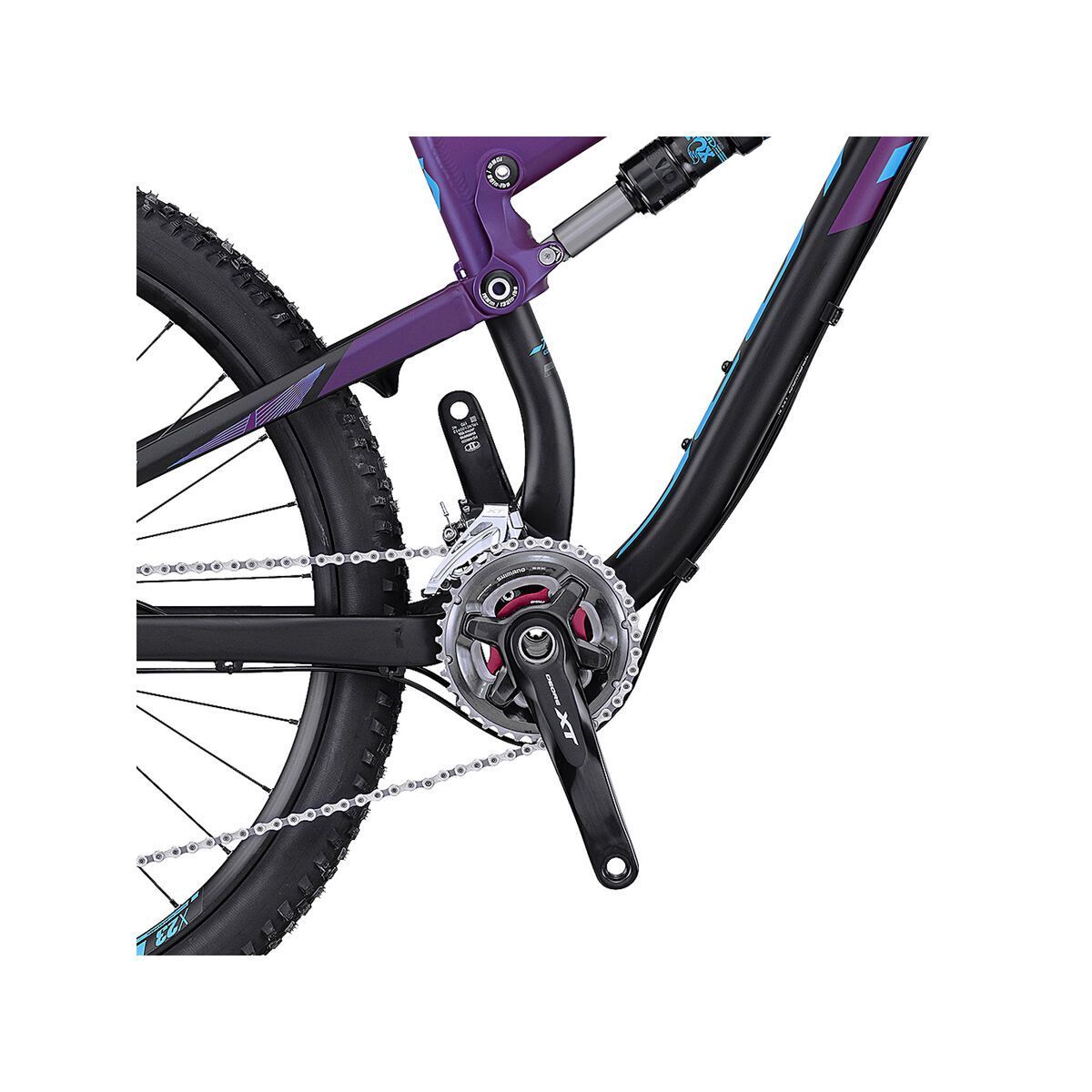 Scott Contessa Genius 710, black/purple/blue - Bild 4