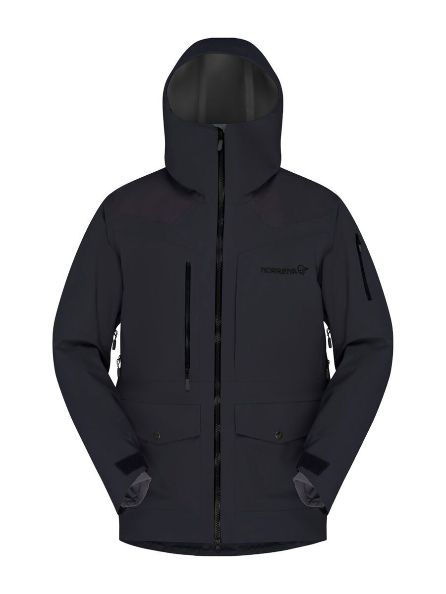 Norrona tamok dri3 Jacket M's, caviar black - Bild 1