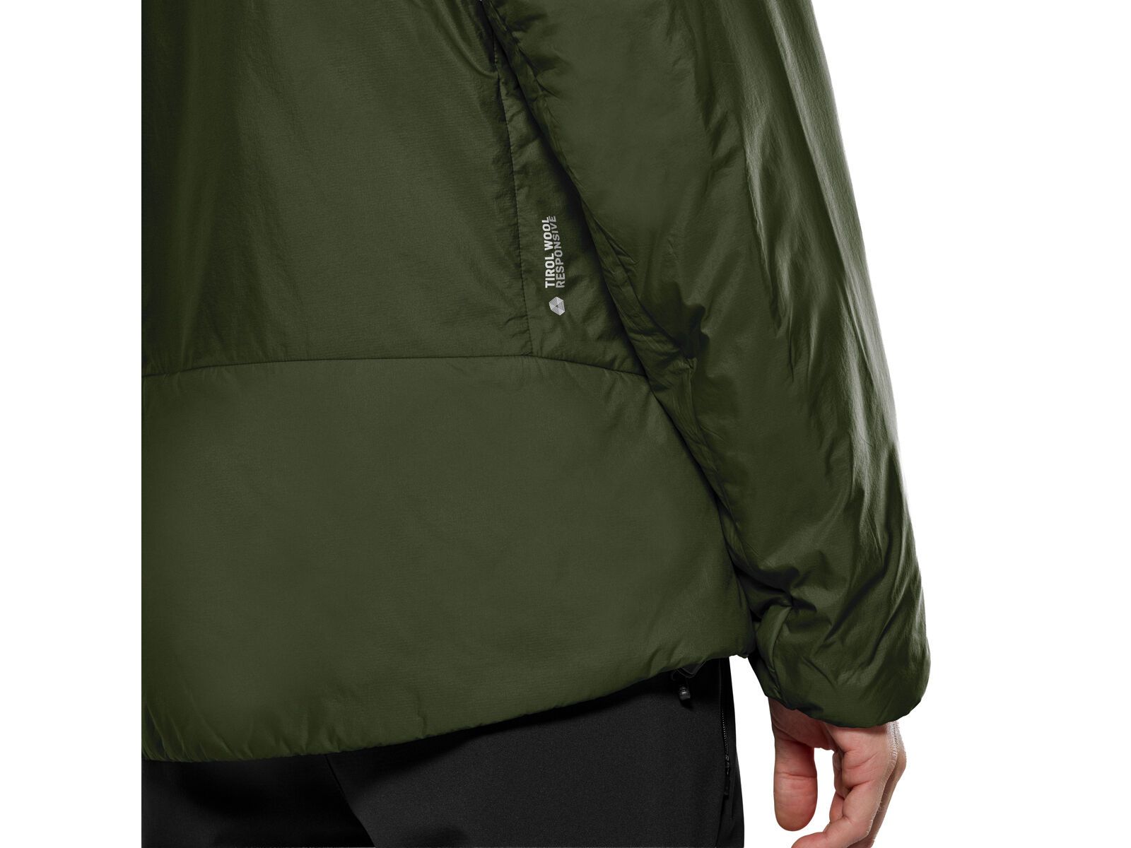 Salewa Puez Catinaccio 2 Tirolwool Responsive Jacke Herren, dark olive - Bild 6
