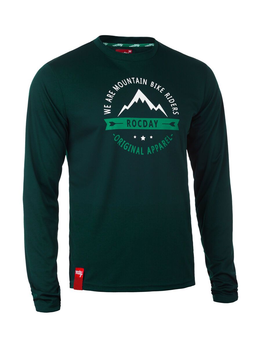 Rocday Mount Jersey Sanitized, dark green - Bild 1