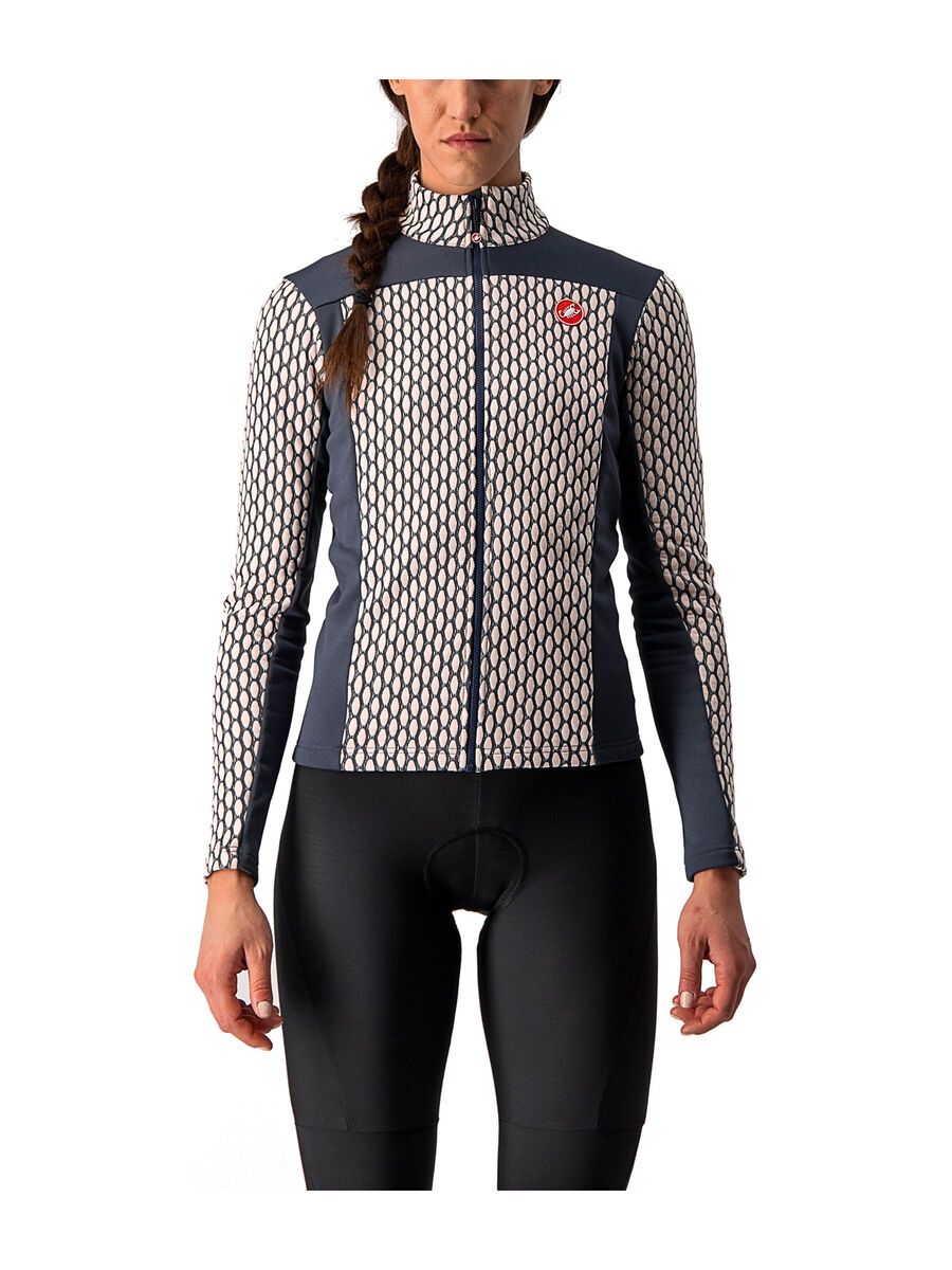 Castelli Sfida 2 Jersey FZ, soft pink/dark steel blue - Bild 1