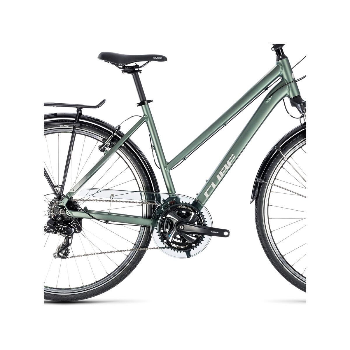 Cube Touring Trapeze, green´n´silver - Bild 4