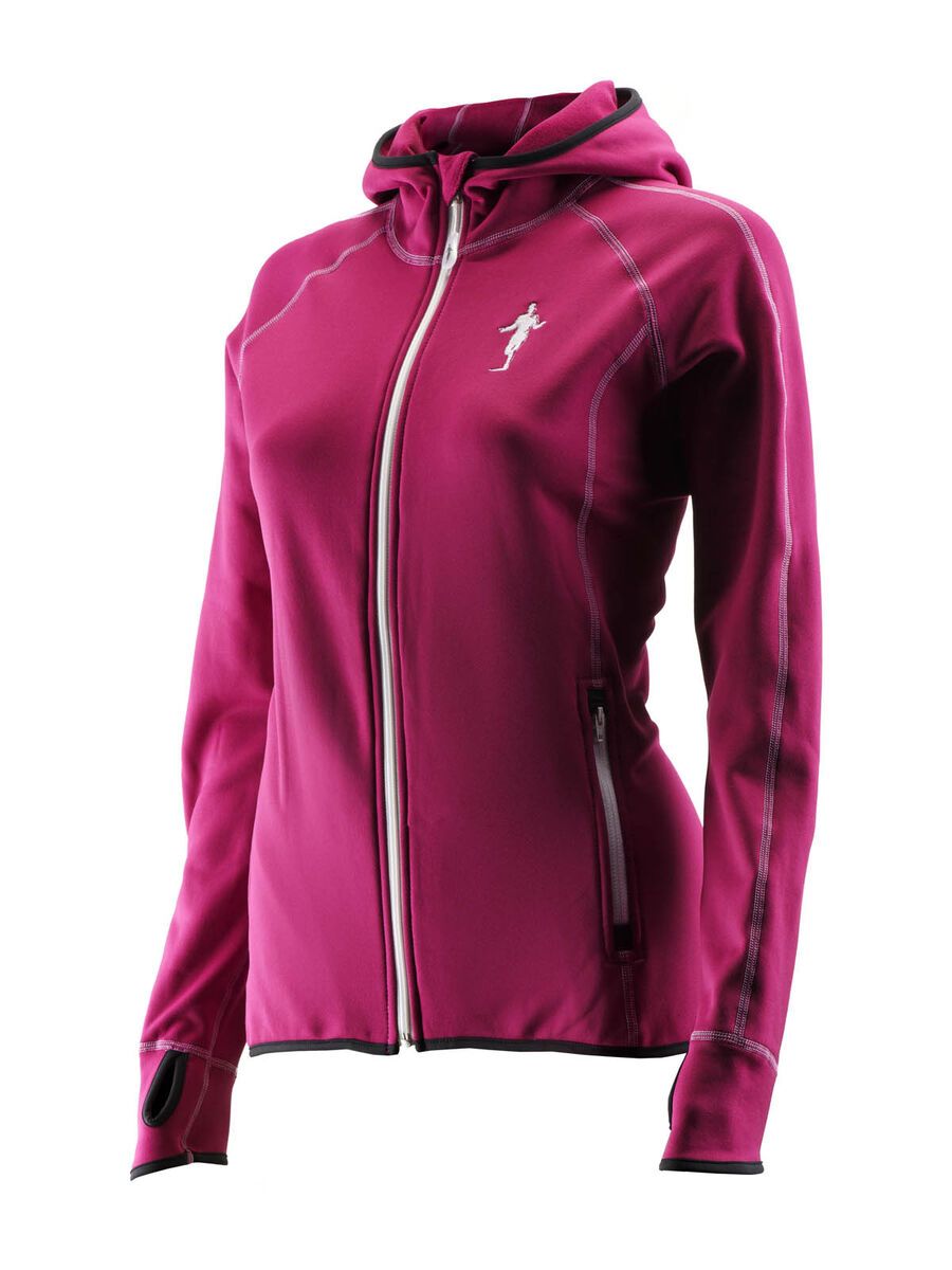 thoni mara Fleece Hoodie, amarena - Bild 1