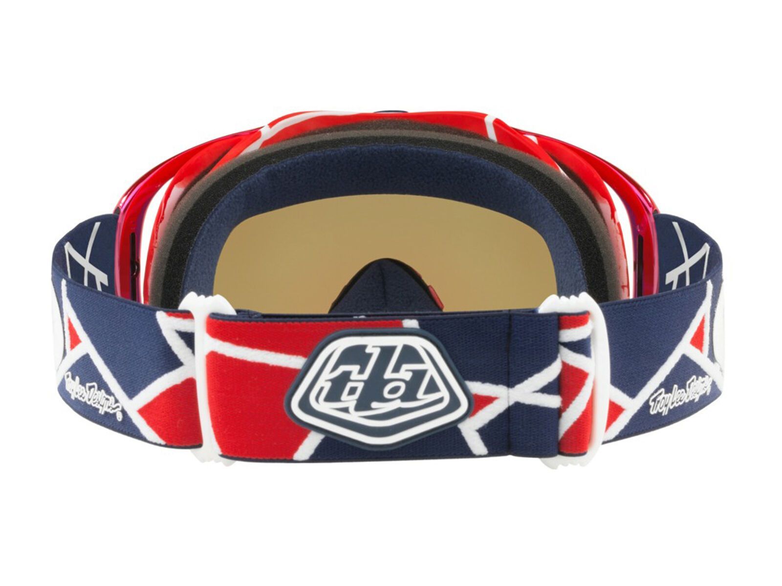Oakley Crowbar MX Troy Lee Designs Series, metric red white/Lens: black ice iridium - Bild 3
