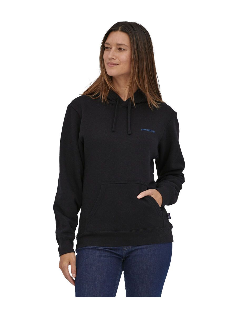 Patagonia Boardshort Logo Uprisal Hoody, ink black - Bild 5