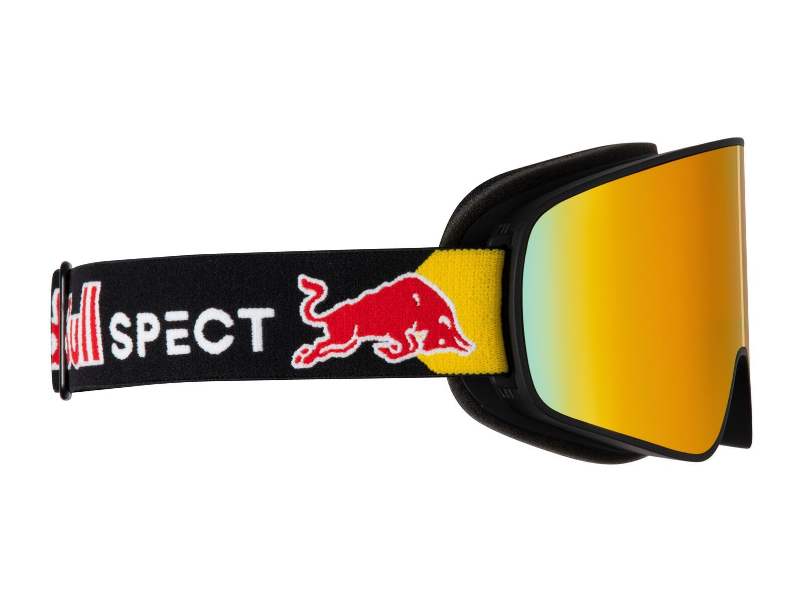Red Bull Spect Eyewear Rush, Orange-Red Mirror / black - Bild 3