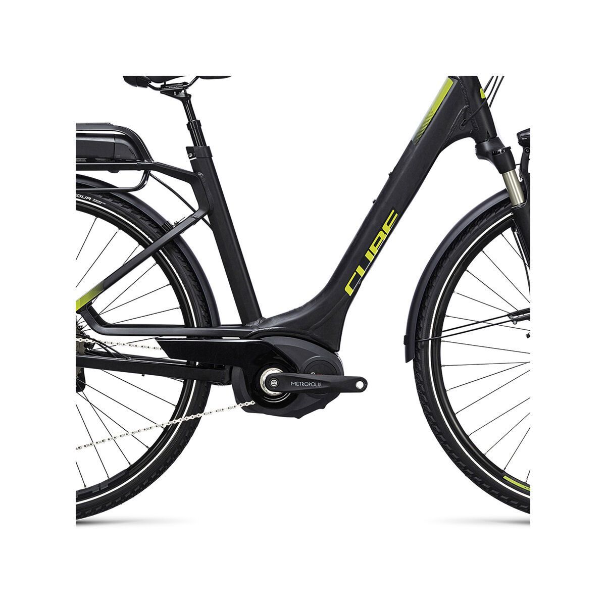 Cube Kathmandu Hybrid Pro 500 Easy Entry, iridium´n´green - Bild 4