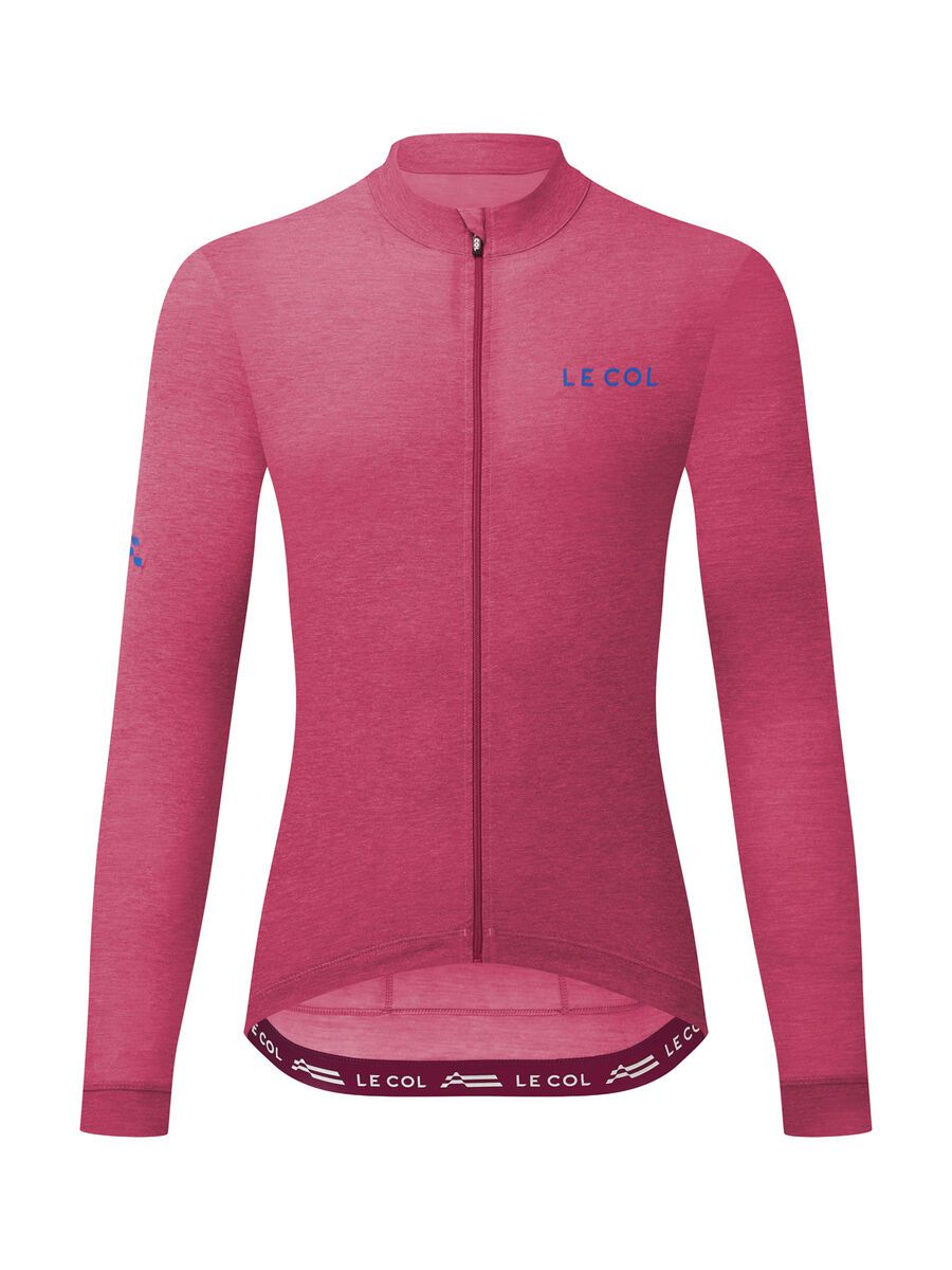 Le Col Womens ARC Merino Long Sleeve Jersey, grape - Bild 1