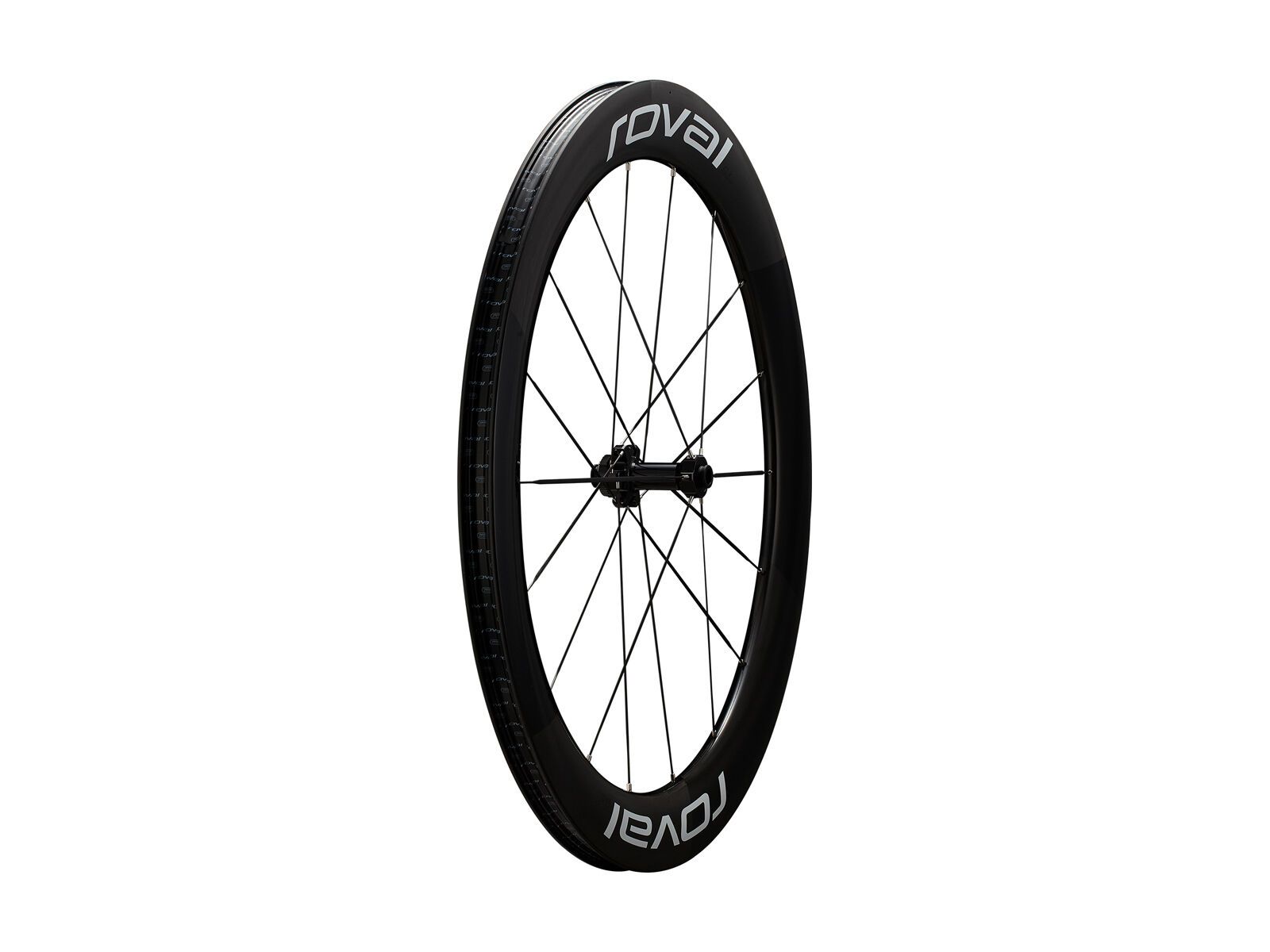 Specialized Roval Rapide Sprint CLX - 700C / 12x100 mm, gloss carbon/gloss white - Bild 1