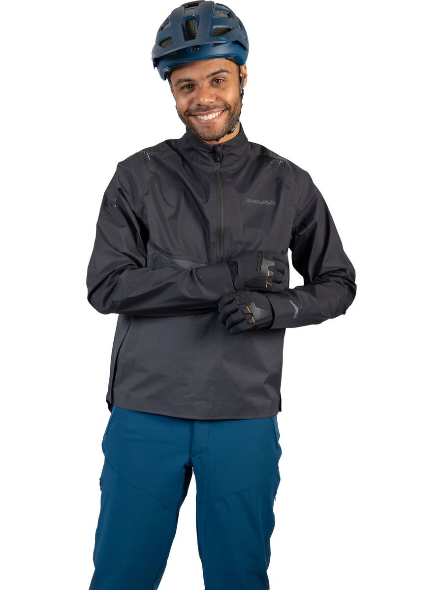 Endura MT500 Lite Wasserdichte Pulloverjacke, schwarz - Bild 13