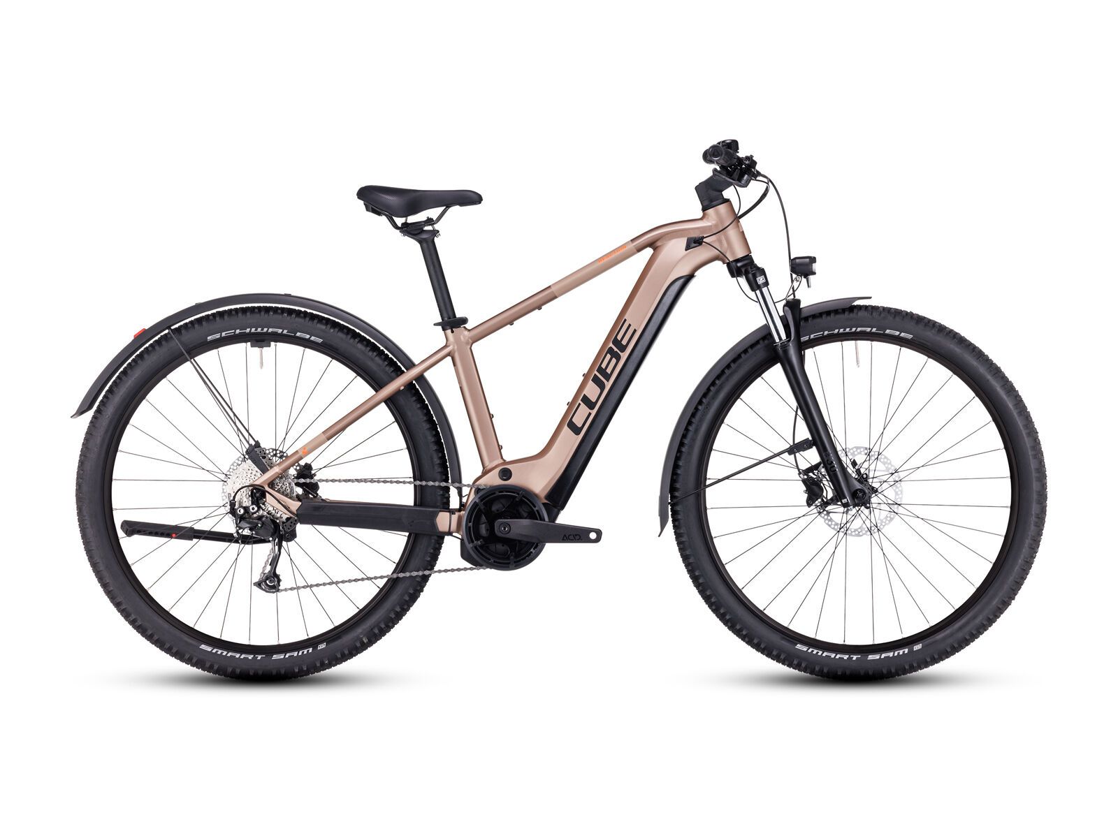 Cube Reaction Hybrid Performance Allroad 500 29, metallicbrown´n´orange - Bild 1