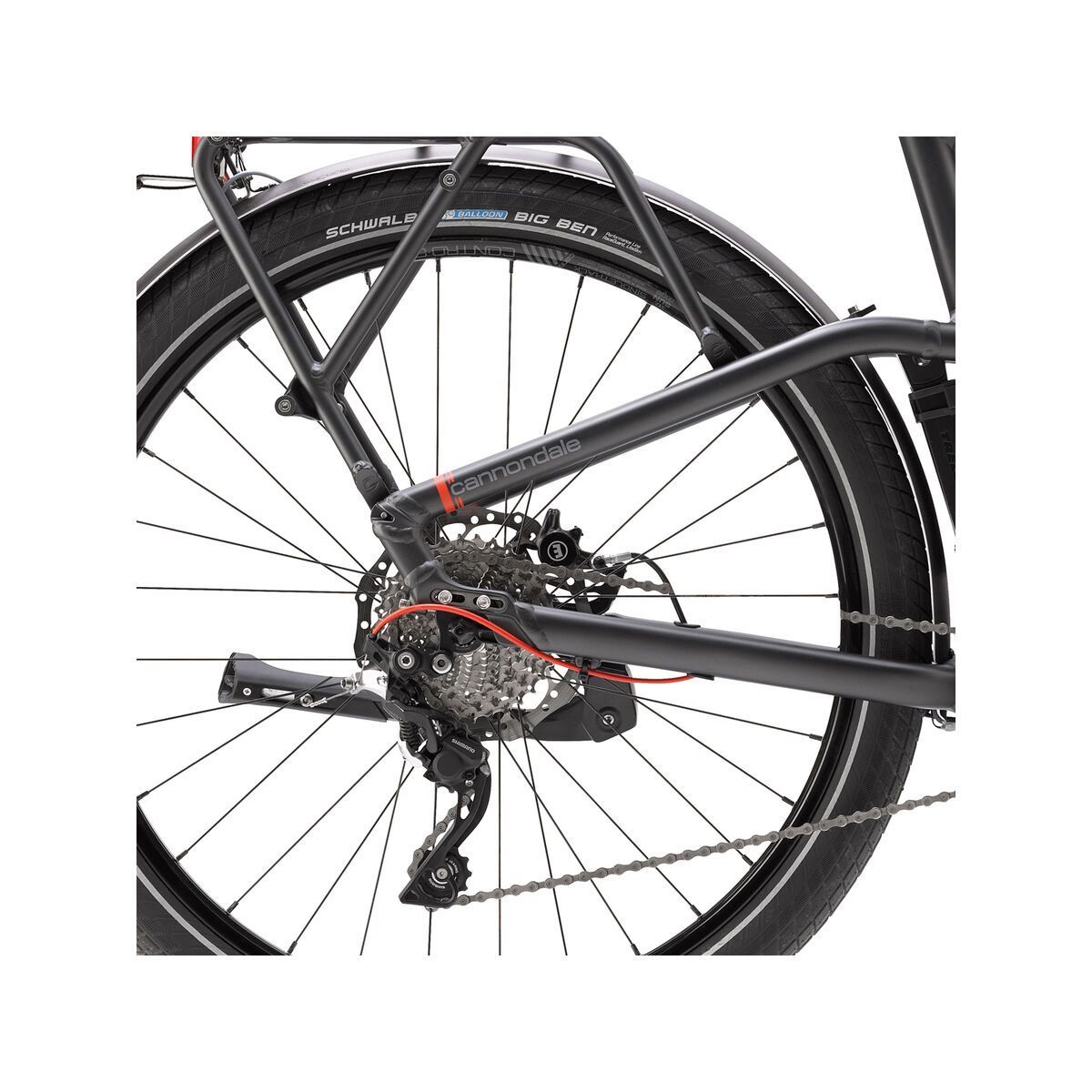 Cannondale Contro-E Speed 1, nearly black matte - Bild 4