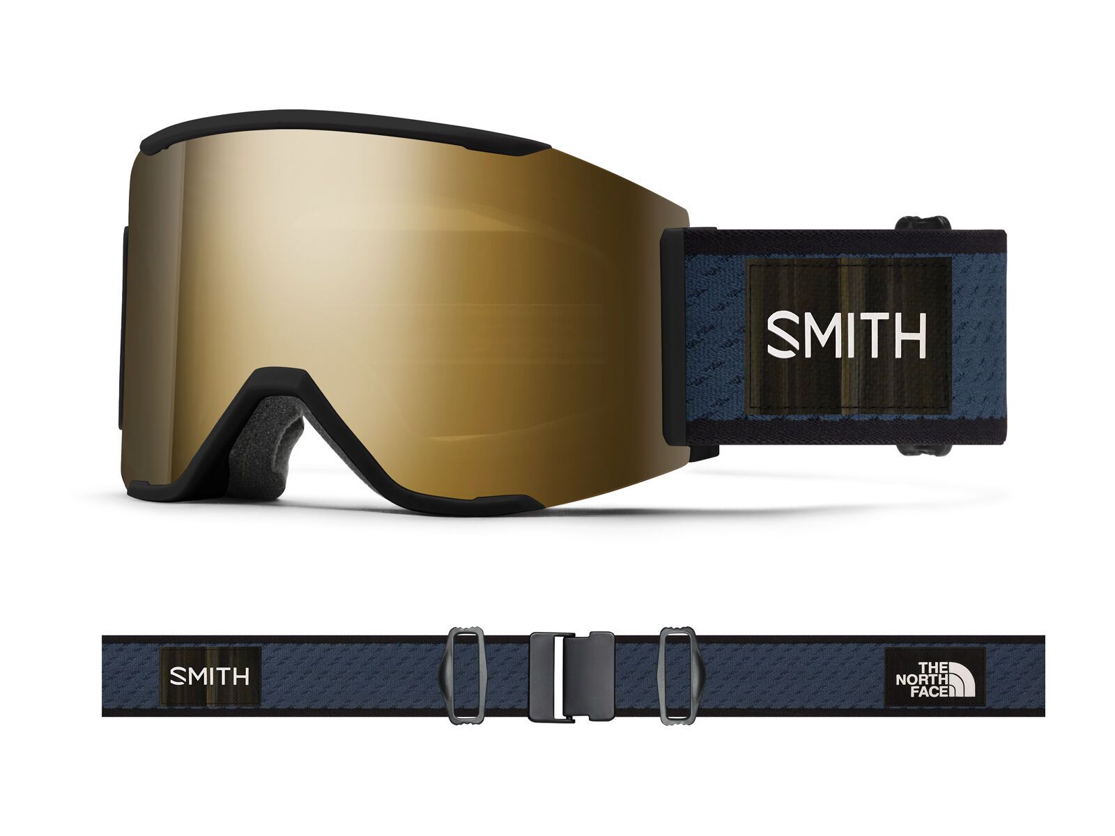 Smith Squad Mag - ChromaPop Sun Black Gold Mir + WS, tnf shady blue x smith - Bild 3