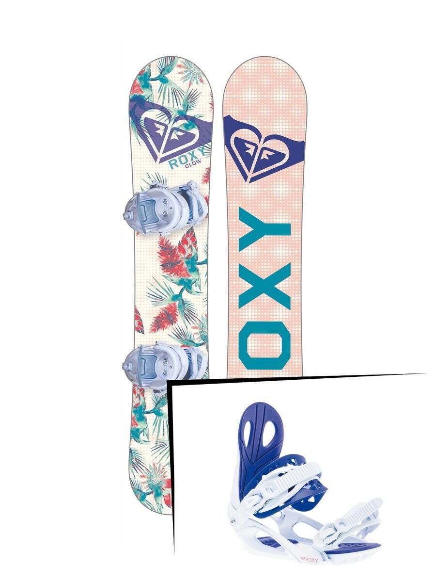 Set: Roxy Glow 2019 + Roxy Wahine white - Bild 1