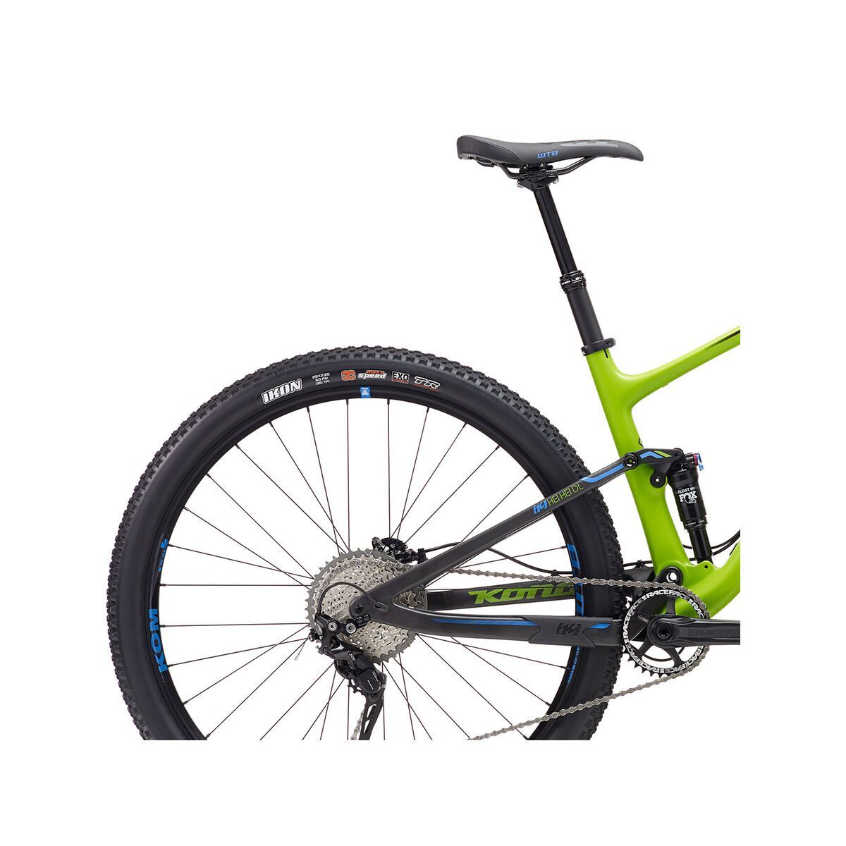 Kona Hei Hei DL, matt lime/black/blue - Bild 5