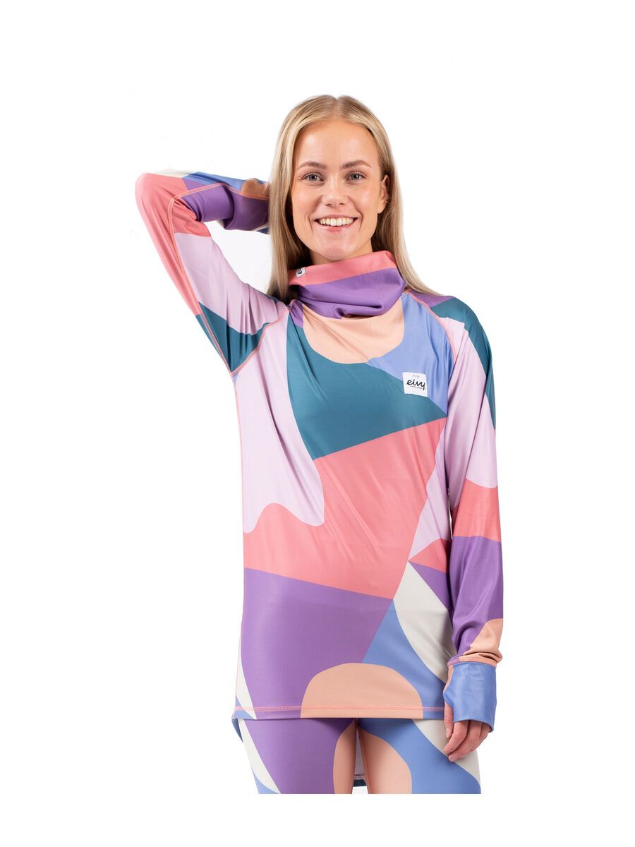 Eivy Icecold Gaiter Top abstract shapes L 6221-190201-6067-L