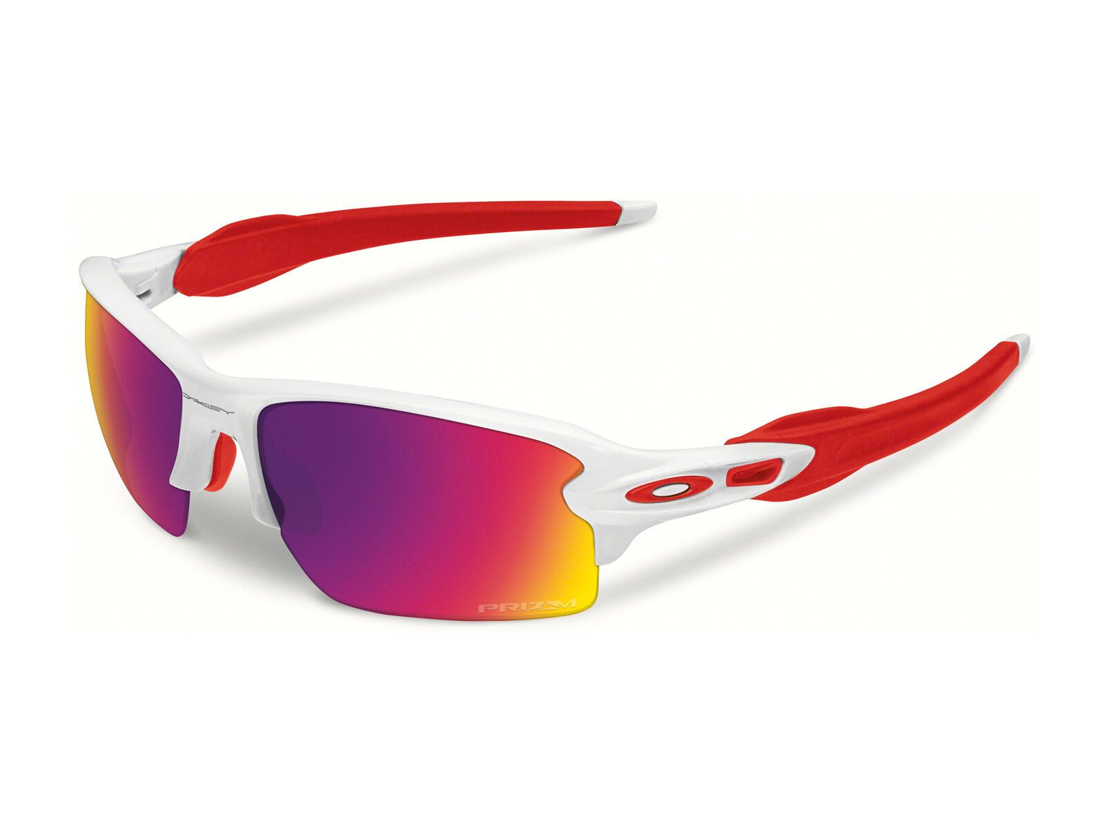 Oakley Flak 2.0, polished white/Lens: prizm road - Bild 1