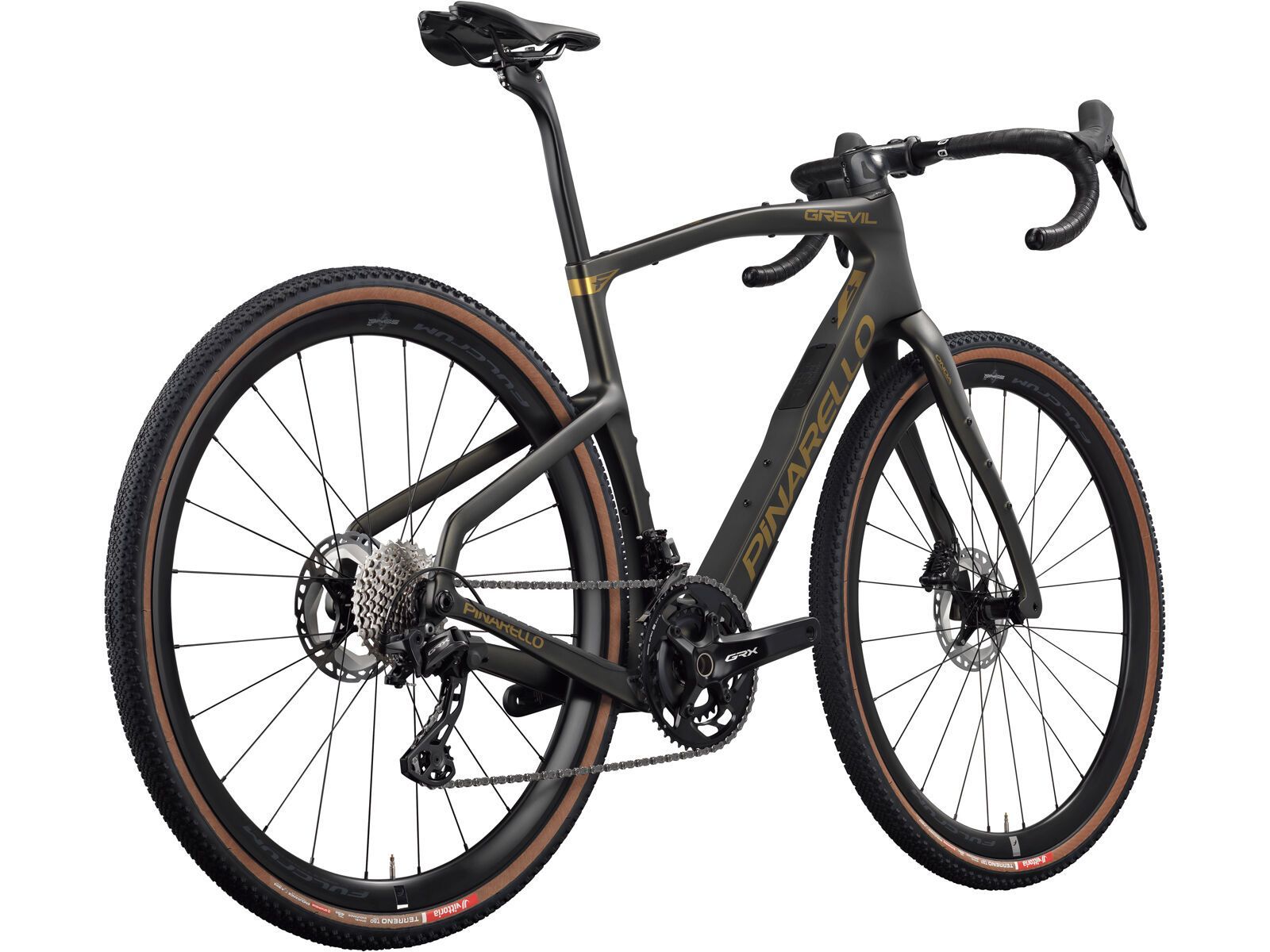 Pinarello Grevil F3 GRX820 2x12DB / Fulcrum Soniq AL, etna black - Bild 3