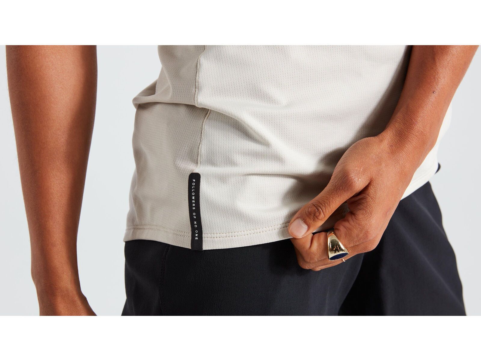 Specialized Women's Trail Air Short Sleeve Jersey, white mountains - Bild 5