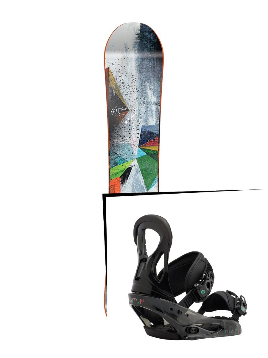 Set: Nitro Fate 2016 + Burton Stiletto (1712930S) - Bild 1