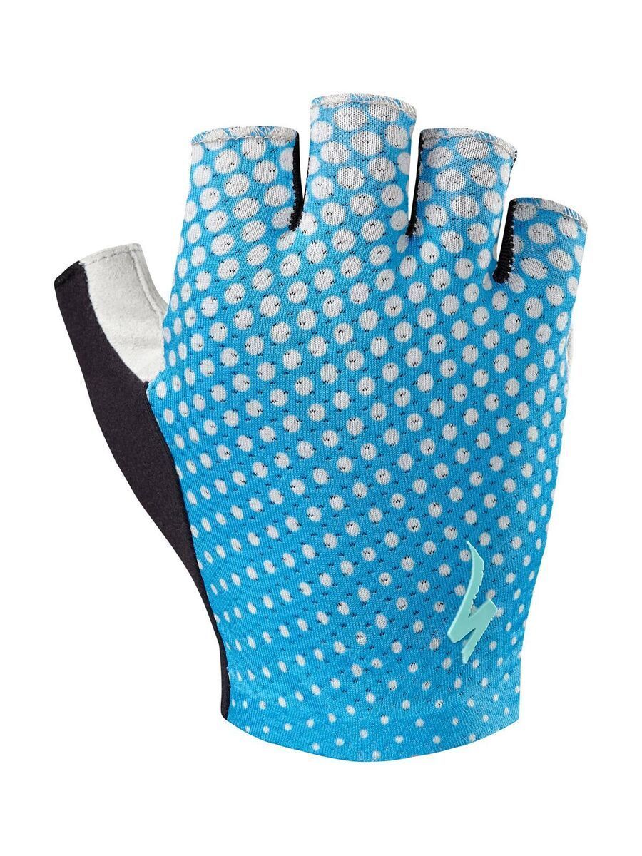 Specialized Women's Body Geometry Grail Short Finger, neon blue/geo crest - Bild 1