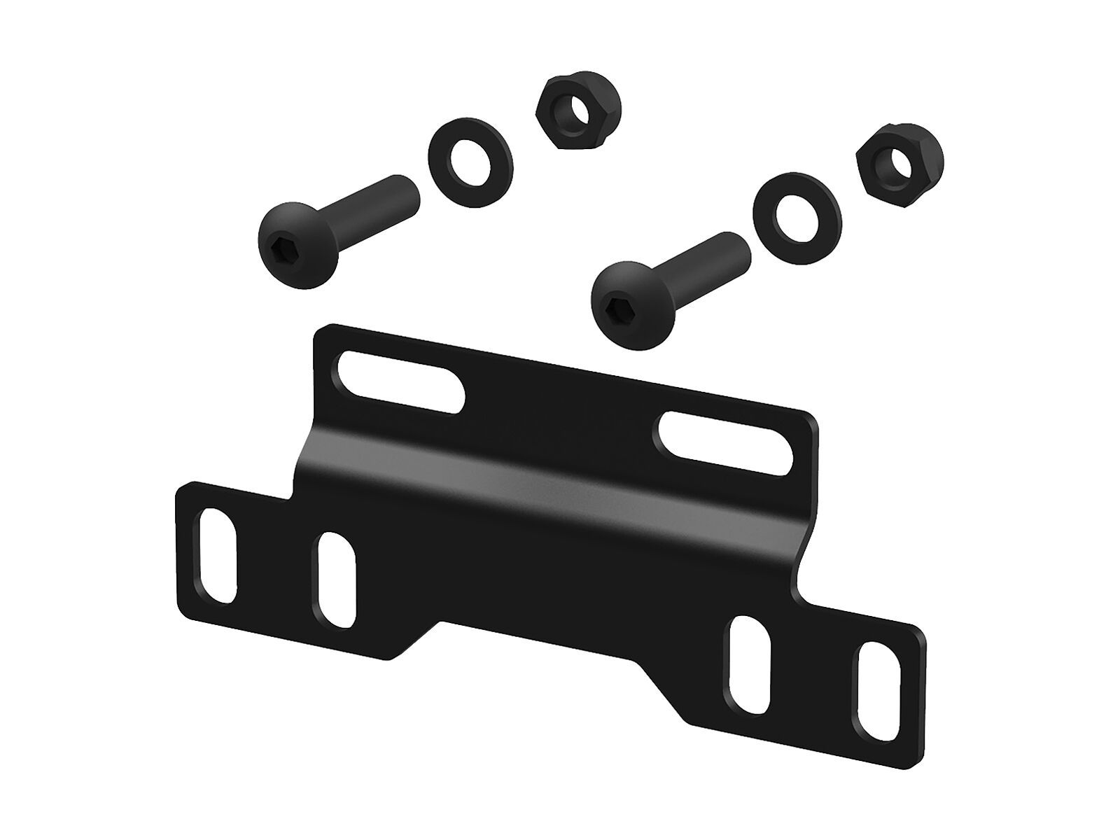 Cube Acid Gepäckträger Rücklichtplatte 50, black - Bild 1