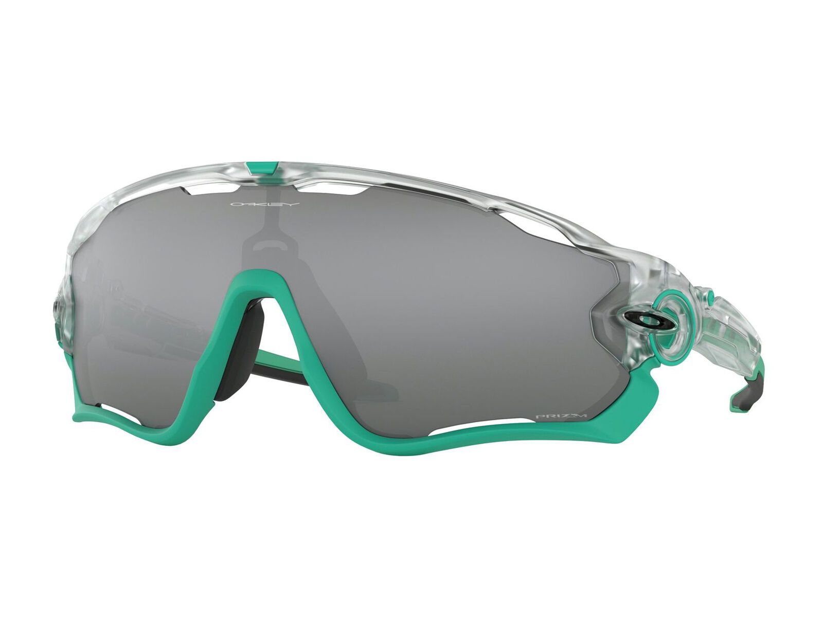 Oakley Jawbreaker Prizm Crystal Pop Collection, matte clear/Lens: prizm black - Bild 1