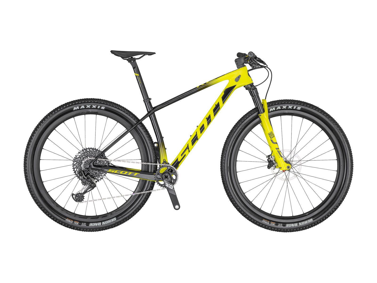 Scott Scale RC 900 World Cup, radium yellow/carbon - Bild 1