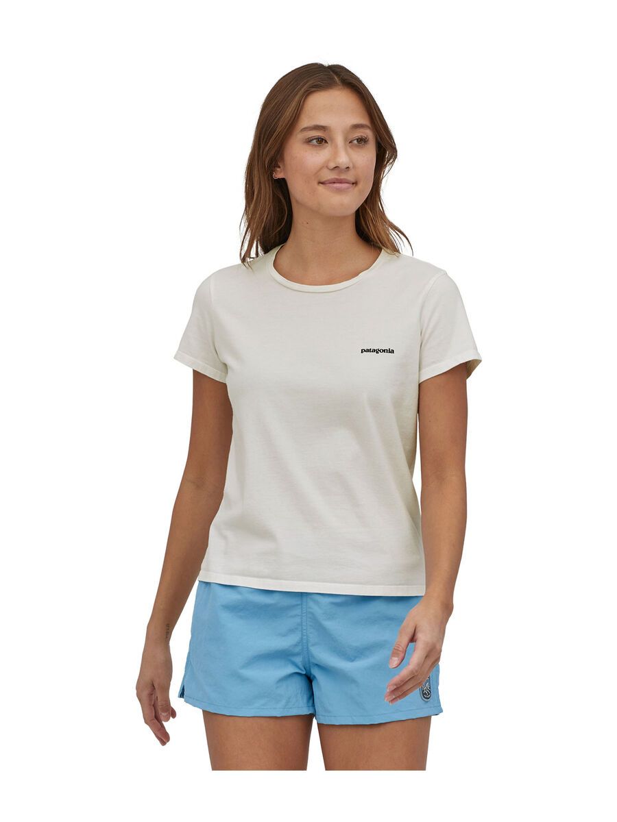 Patagonia Women's P-6 Mission Organic T-Shirt, birch white - Bild 3