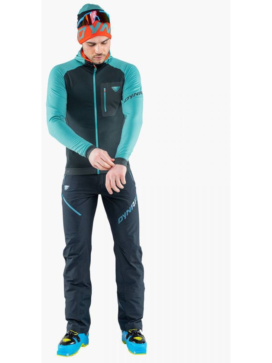 Dynafit Radical Polartec Kapuzenjacke Herren, storm blue - Bild 2
