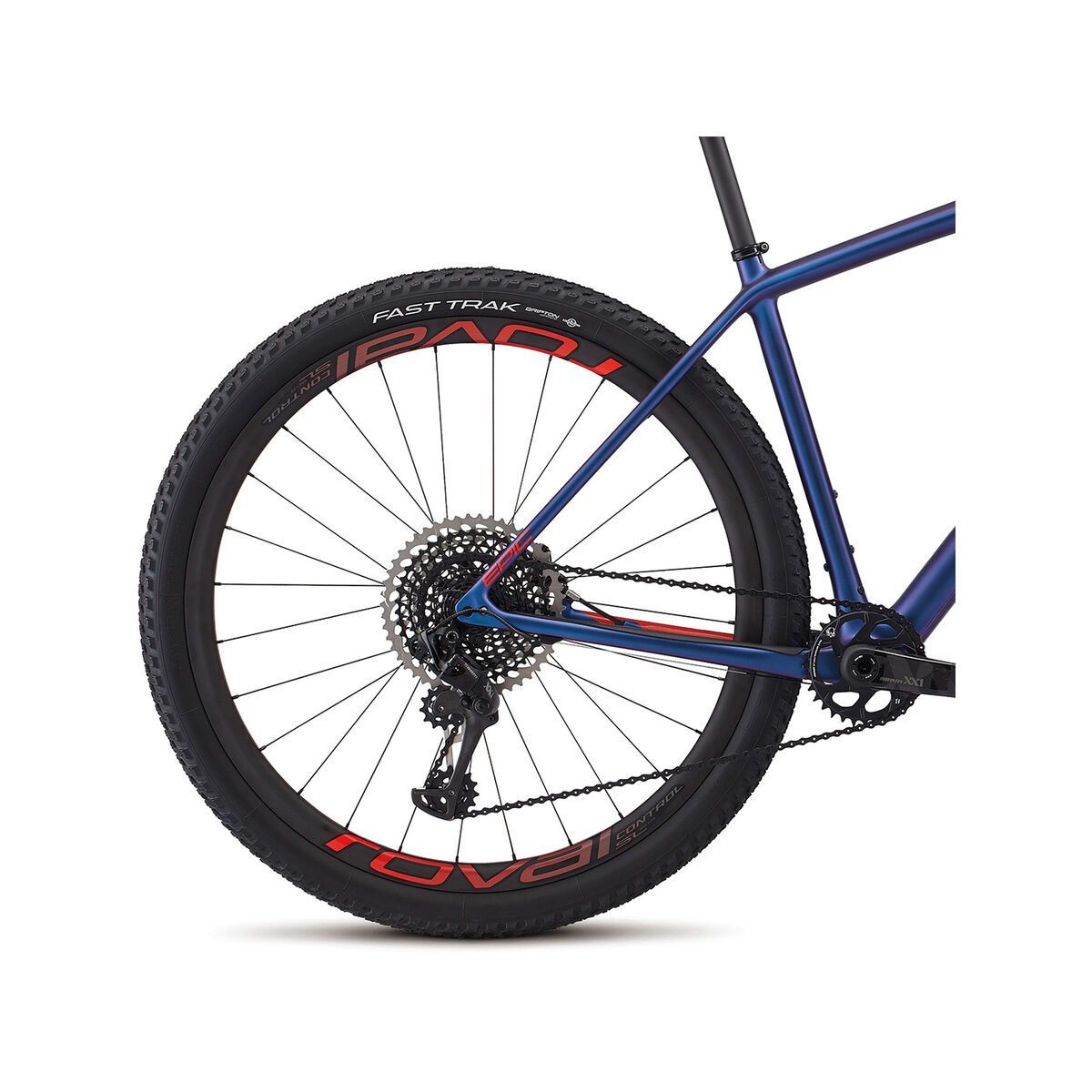 Specialized S-Works Epic HT World Cup, satin gloss chameleon/rocket red/black - Bild 4