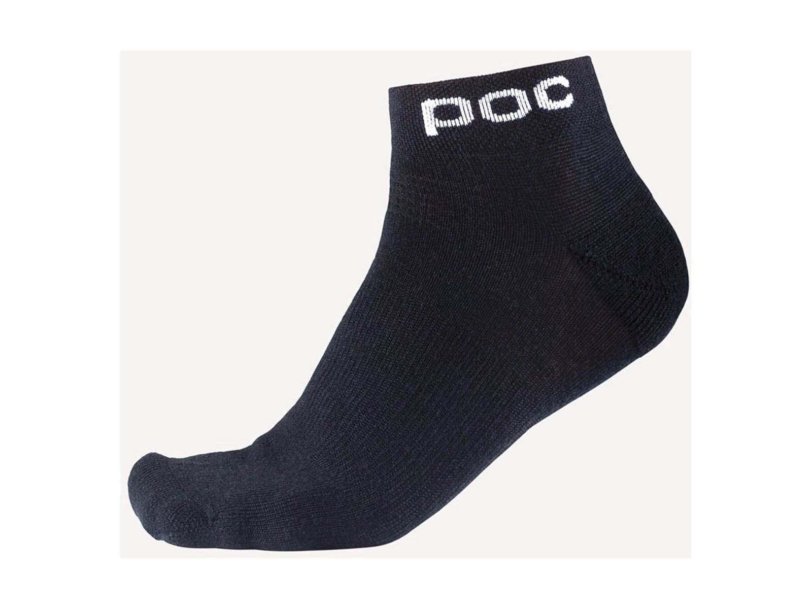 POC Short Bike Sock, Black - Bild 1
