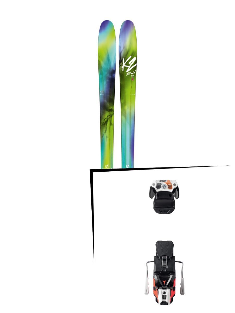 Set: K2 SKI FulLUVit 95Ti 2018 + Atomic Warden MNC 13 white/black/orange - Bild 1