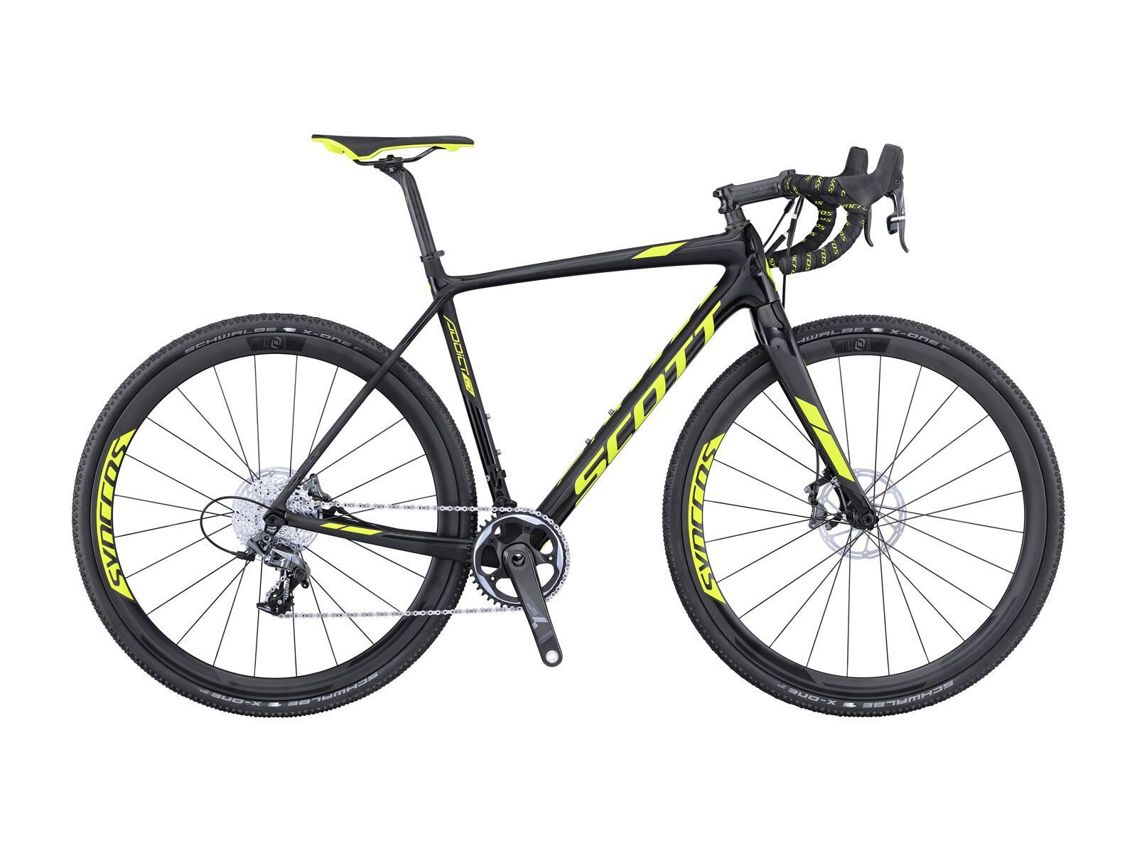 Scott Addict CX 10 Disc, black/yellow - Bild 1