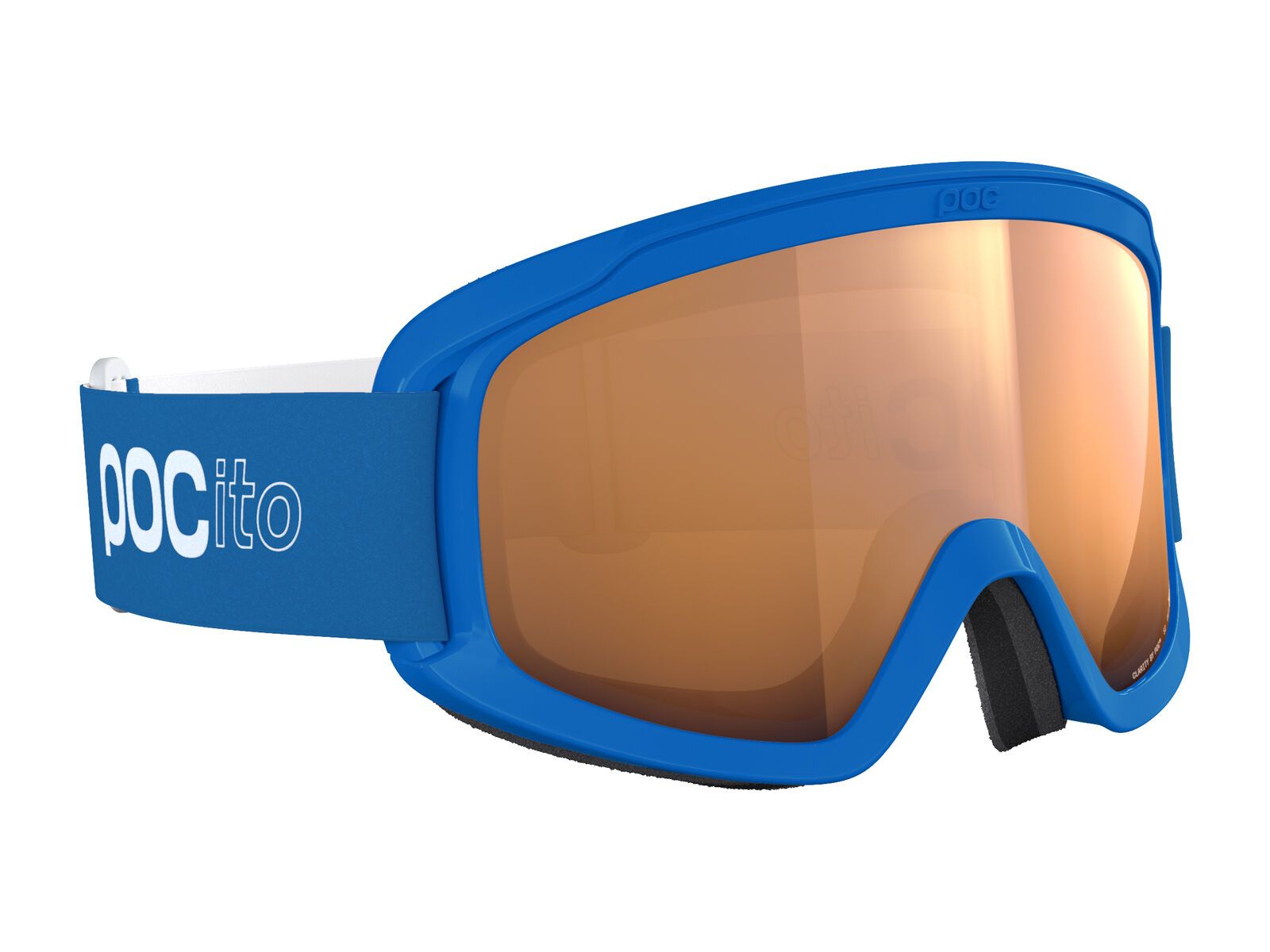 POC POCito Opsin, Clarity Partly Sunny Light Orange / fluorescent blue - Bild 3