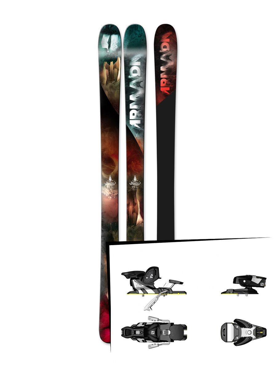 Armada Set: Invictus 95ti 2016 + Salomon STH2 WTR 13 - Bild 1