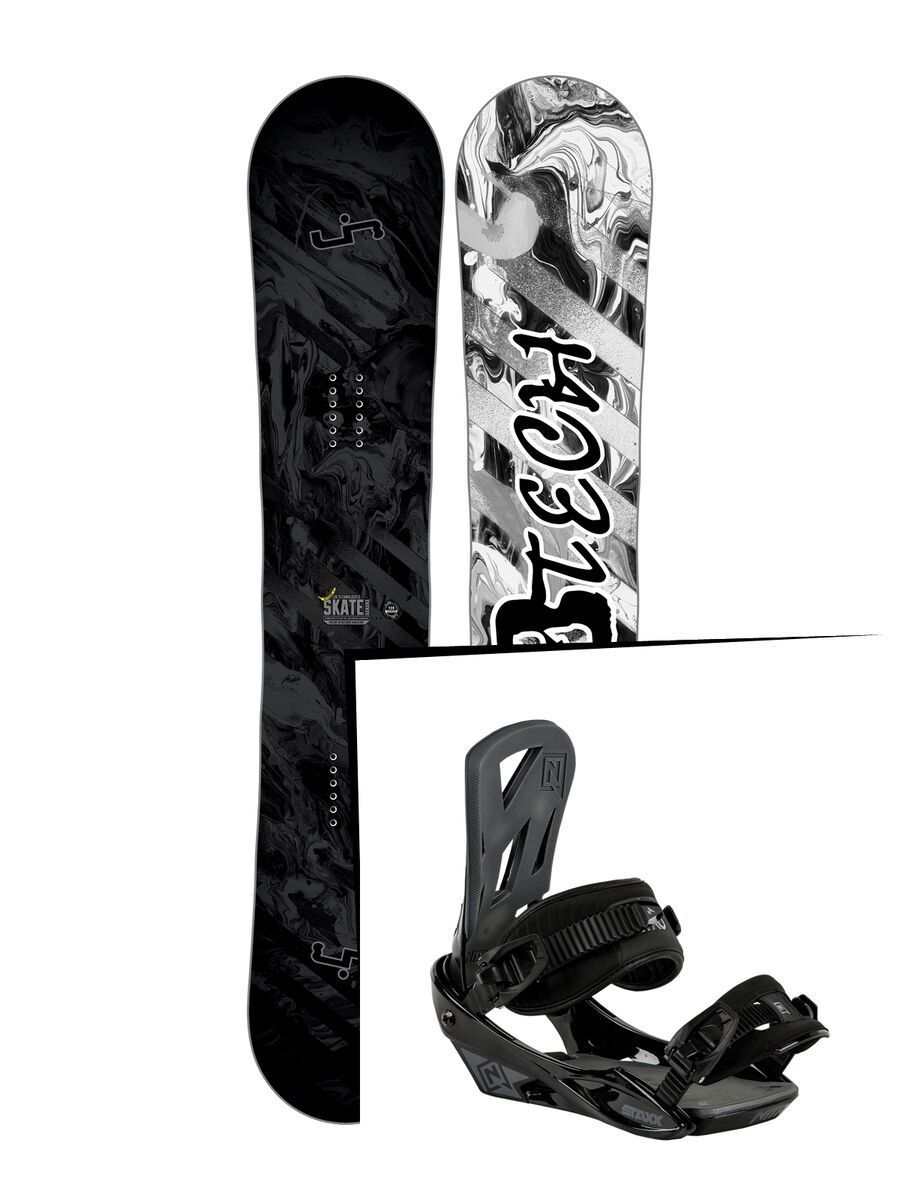 Set: Lib Tech Sk8 Banana 2017 + Nitro Staxx (1459544S) - Bild 1