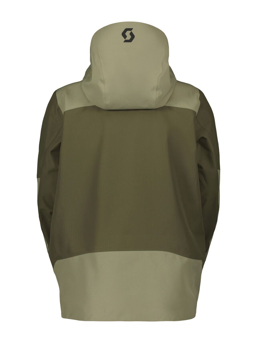 Scott Vertic Ripstop 3 Layer Men's Jacket, dust grey/douglas green - Bild 2