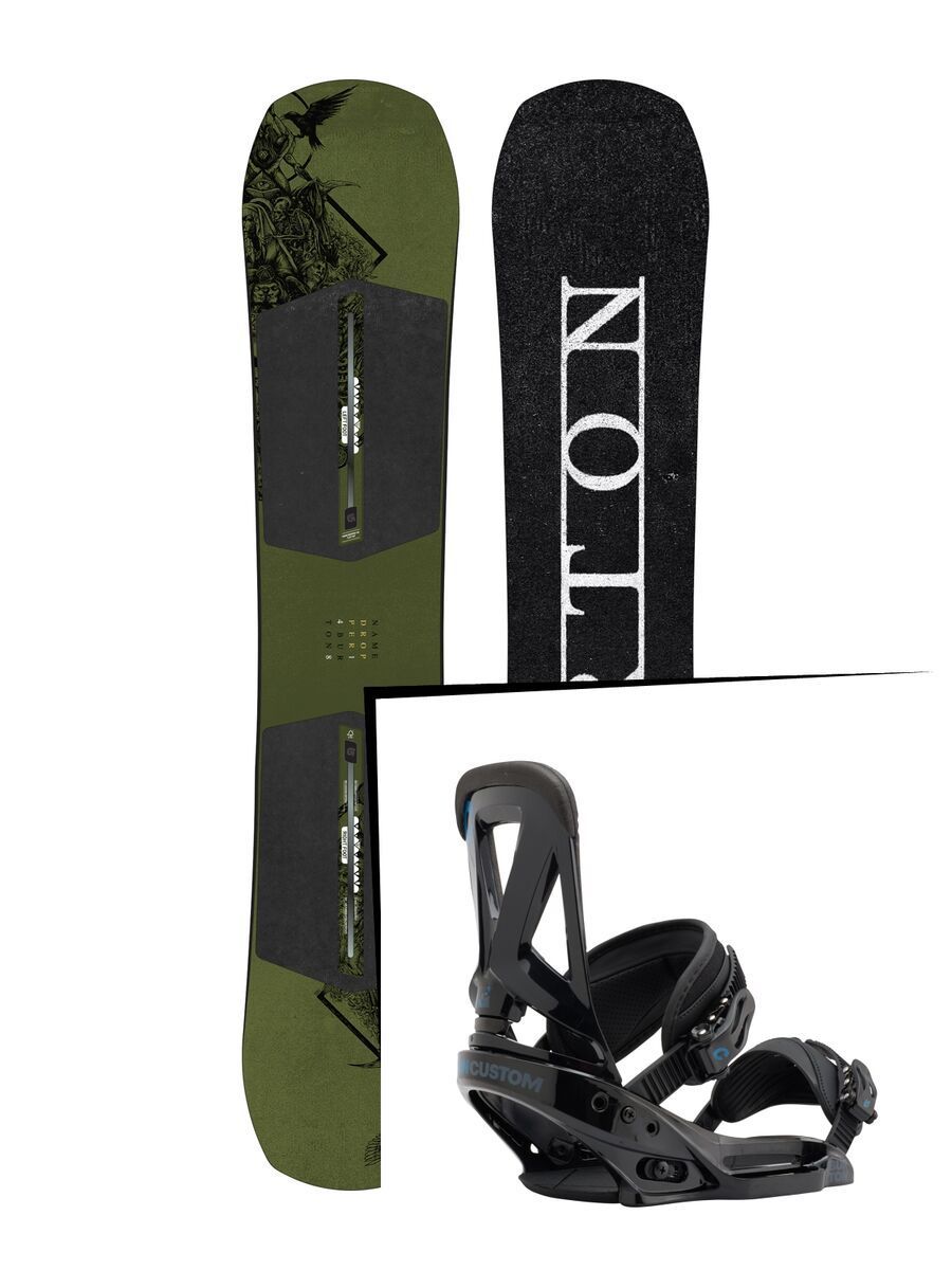 Set: Burton Name Dropper 2017 +  Custom EST (1712748S) - Bild 1